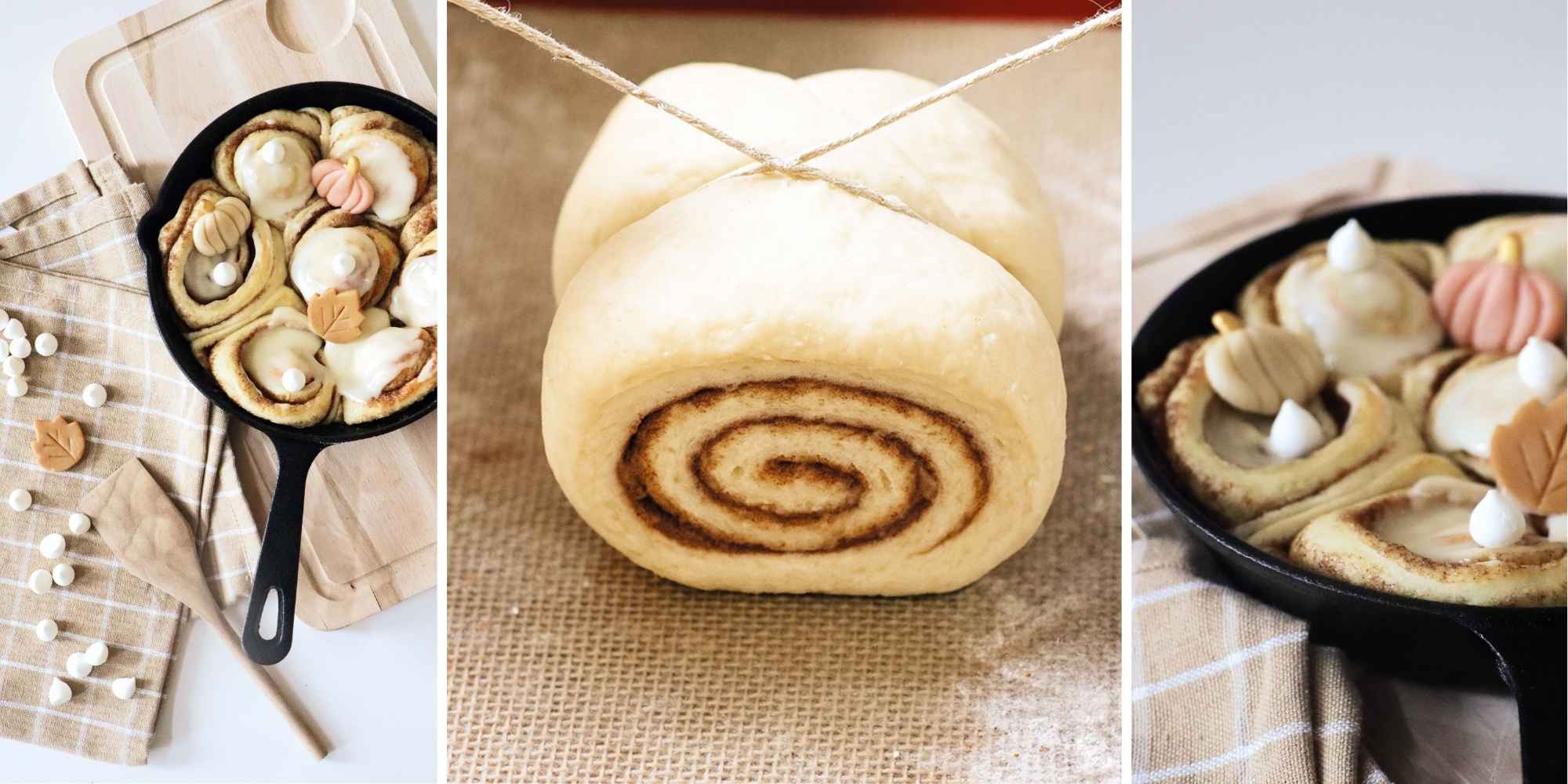 Recette de Cinnamone rolls à la poêle - ScrapCooking®